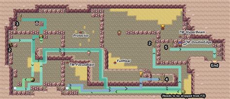 Pokemon Emerald Cave Map