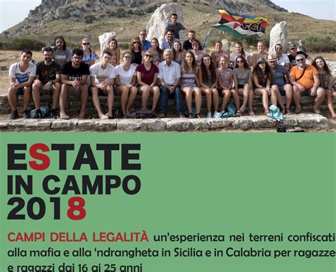 Campi della Legalità2018 Estate in campo ARCI del Trentino