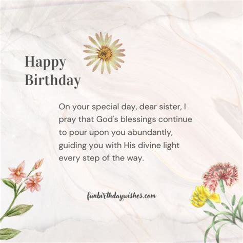 Best Religious Birthday Wishes For Sister