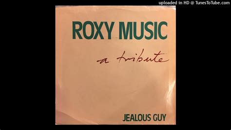 Roxy Music Jealous Guy 1981 Instrumental Youtube