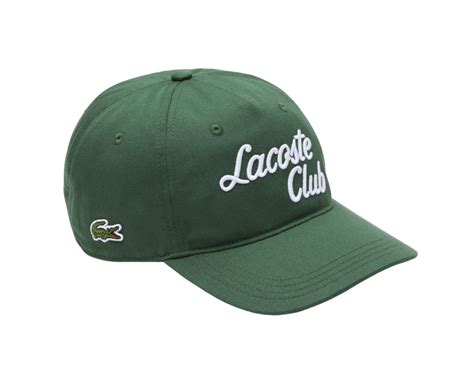 Czapka Tenisowa Lacoste Sport Roland Garros Edition Twill Cap Zielony