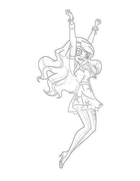 Coloriages Lolirock Izira à imprimer