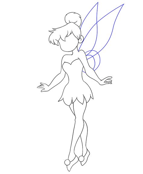 How To Draw Tinkerbell Really Easy Drawing Tutorial Artofit