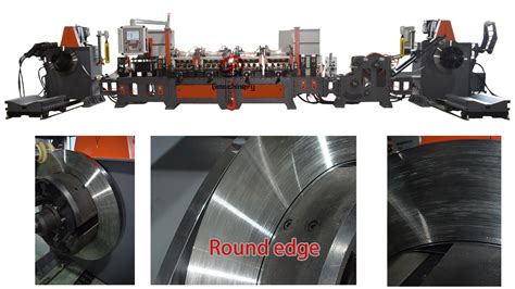 Steel Strip Edge Trimming Lines For Round Edge China Strip Edge