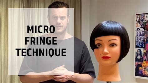 How To Cut A Micro Fringe Creativityneverstops Goldwell Education Plus Youtube