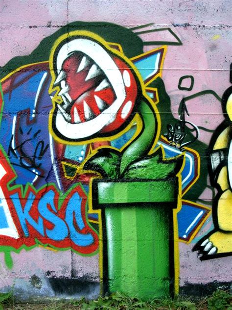 Super Mario Bros Graffiti Street Art