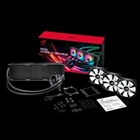 Asus Rog Strix Lc Rgb All In One Liquid Cpu Cooler Aura Sync