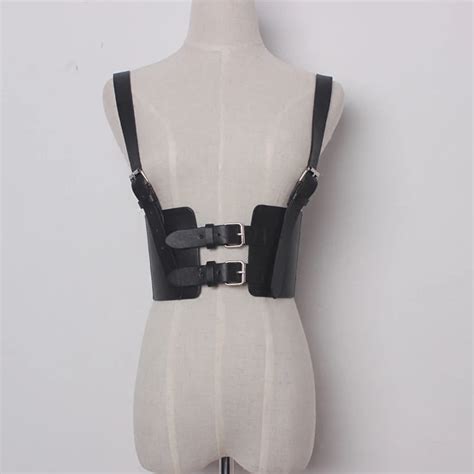 Aliexpress Buy Twotwinstyle Sexy Punk Lady Harness Suspenders