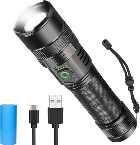 Chasinglee Flashlights Led High Lumens Rechargeable 90000 Lumens