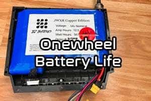 Onewheel Battery Lifetime And Specs Trailwheel