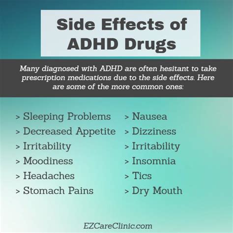 Adult Guide To Add Adhd Medication Types And Side Effects Ezcare