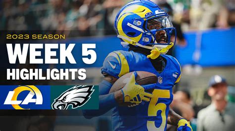 HIGHLIGHTS Los Angeles Rams Top Plays Vs Philadelphia Eagles In Week