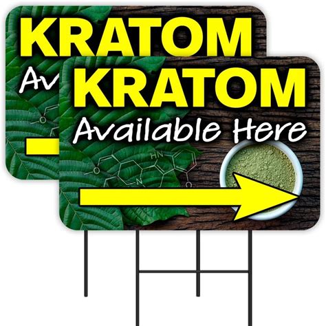 Vista Products Kratom Available Here 2 Pack Double Sided