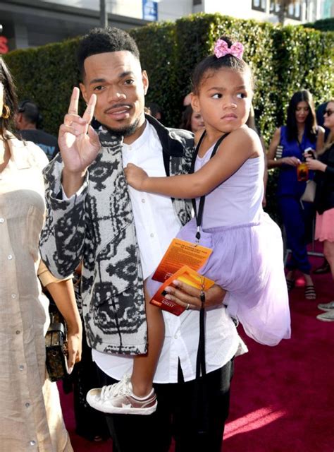 Photos Of Chance The Rapper Being An Adorable Father Global Grind