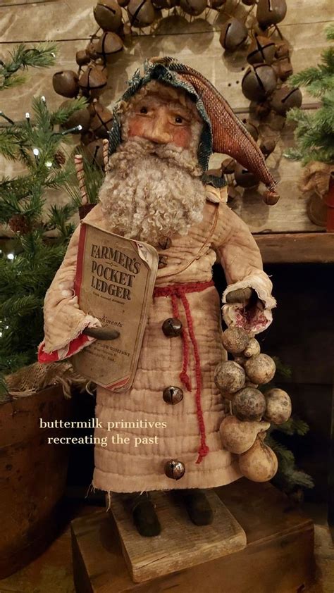 Buttermilk Primitives Santas Handmade Santas Online Store