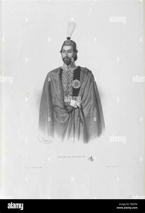 Abdul Medjid I Sultan Of The Turkey From 1839 Additional Rights