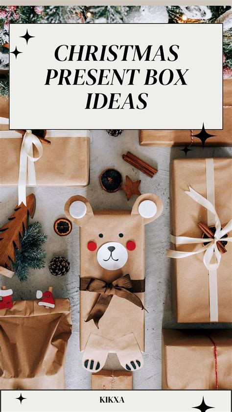 Christmas present box ideas – Artofit