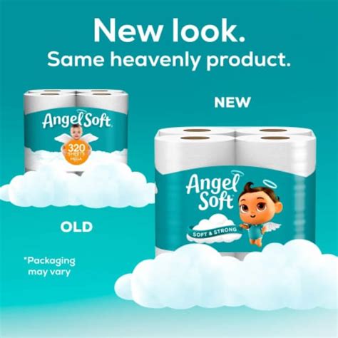 Angel Soft® Toilet Paper Mega Roll 4 Rolls King Soopers