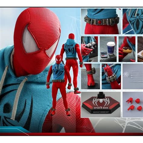 Hot Toys Scarlet Spider Man Toy Fair Exclusive Avengers Hobbies