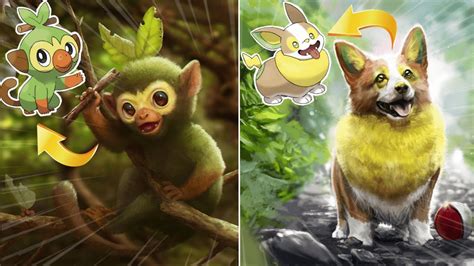 Realistic Starter Pokemon