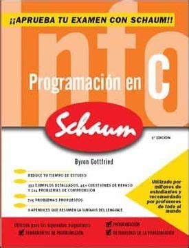 Libro Programacion En C Serie Schaum Edicion Revisada Byron