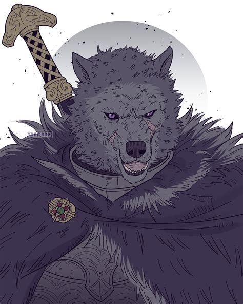 Blaidd The Half Wolf Elden Ring Drawn By Yanobrk Danbooru