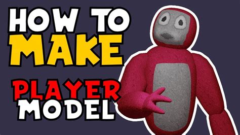 How To Make A Player Model Gtag Gorilla Tag Youtube