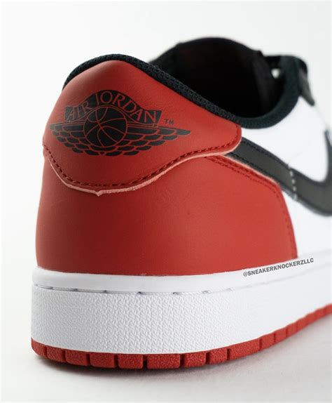 Air Jordan 1 Low Og Black Toe Cz0790 106 Release Date Sbd