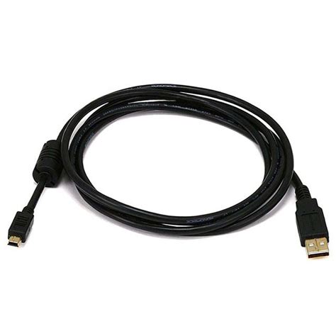 Cable Usb A A Mini B Monoprice 20 Conector De 5 Pines 2824awg 4