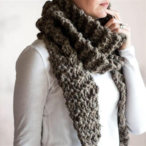 Purity Scarf Knitting Pattern Brome Fields