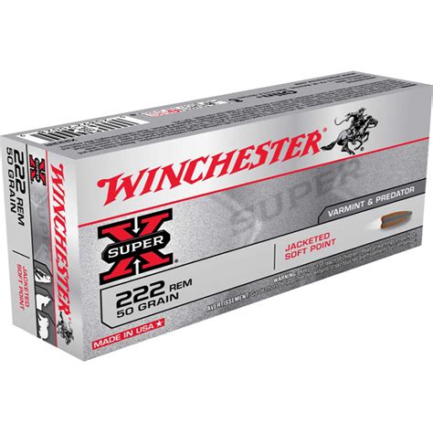 Winchester 222 Rem 50Gr PP Loja Amster