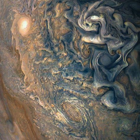 Planet Jupiter Surface