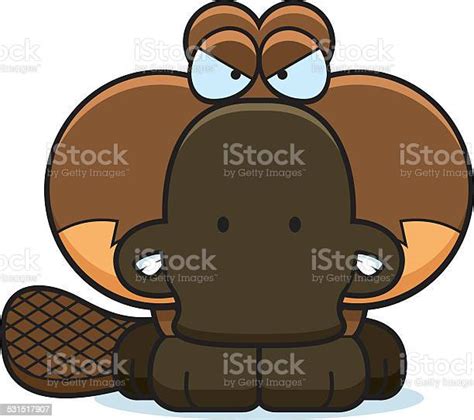 Cartoon Angry Platypus Stock Illustration Download Image Now 2015