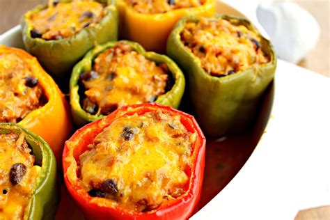 Mexican Stuffed Bell Peppers The Complete Savorist