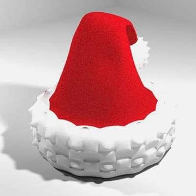 Santa Hat - 3D Model by faizal3DX