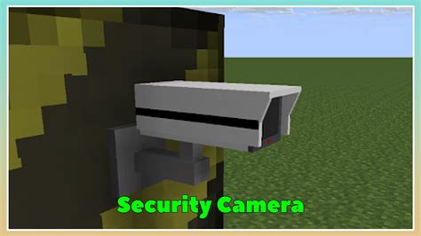 Security Camera Mod Minecraft Apk For Android Download