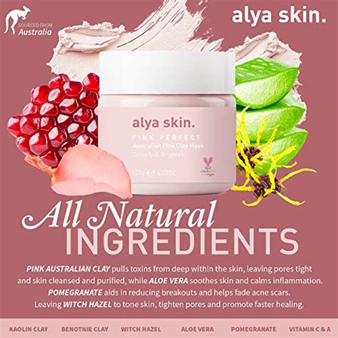 Alya Skin Clay Mask Deep Cleansing Bentonite Clay Face Mask