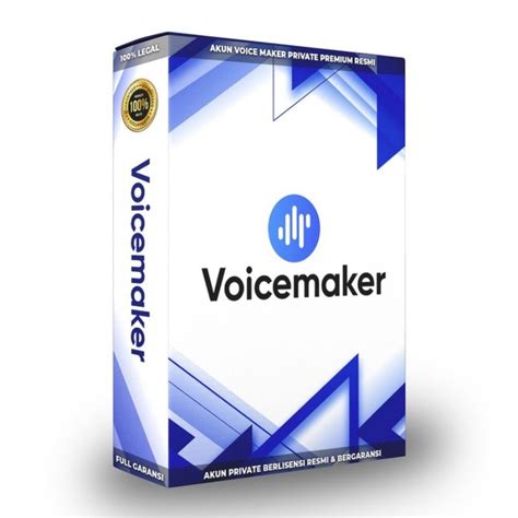 Jual Voicemaker Premium Lisensi Resmi Bulan Voice Maker Full Garansi