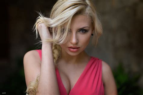 3440x1440px Free Download Hd Wallpaper Women Portrait Blonde