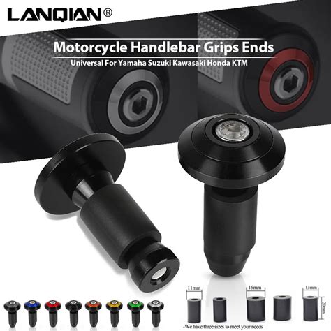 Motorcycle Handlebar Grips End Handle Bar Cap End Plug For Yamaha