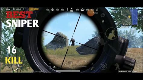 BEST SNIPER GAMEPLAY EVER PUBG MOBILE YouTube