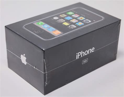 Apple's original 4GB iPhone considered 'Holy Grail' for collectors ...