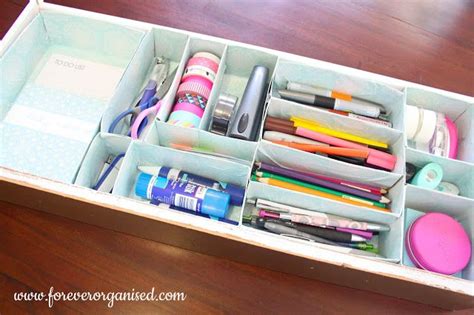 Diy Stationery Organisation Stationery