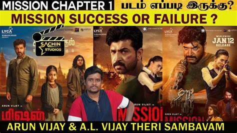 Mission Chapter Movie Review Arun Vijay Sachin Studios Youtube