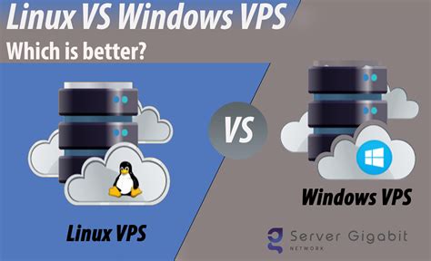 Linux Vs Windows Vps Which Is Better Server Gigabit Network