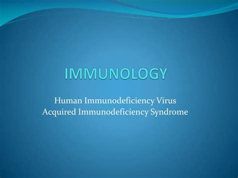 Ppt Immunology Powerpoint Presentation Free Download Id2335616