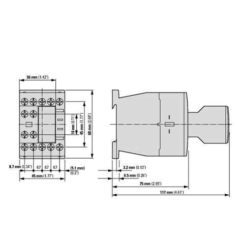 Contatto Eaton Ausiliario 1NO 1NC 277376