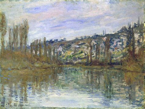 Artwork Replica The Seine Near Vetheuil 1897 By Claude Monet 1840