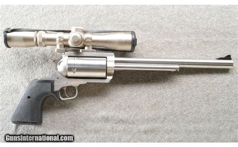 Magnum Research BFR (Big Fine Revolver) in .45-70 Govt With Burris Scope.