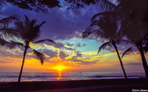 Hawaii Sunset | Kailua-Kona, Big Island Hawaii | Steve Shames Photo Gallery